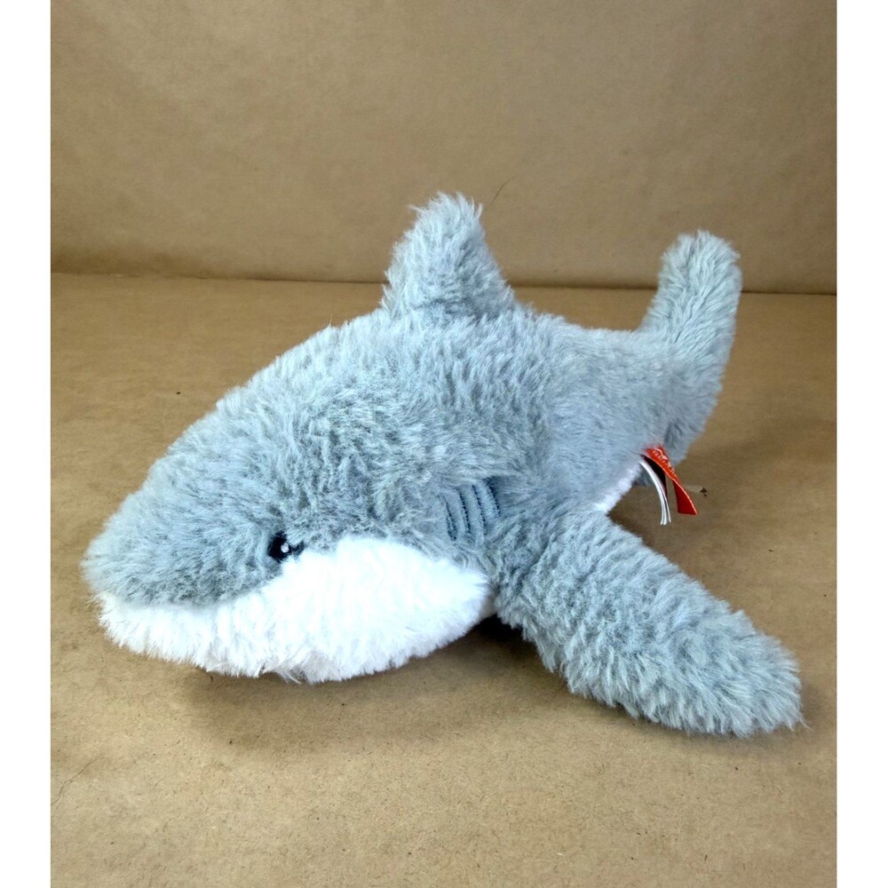 Wild Republic EcoKins Mini Great White Shark Stuffed Animal 8 inch-Eco-Friendly